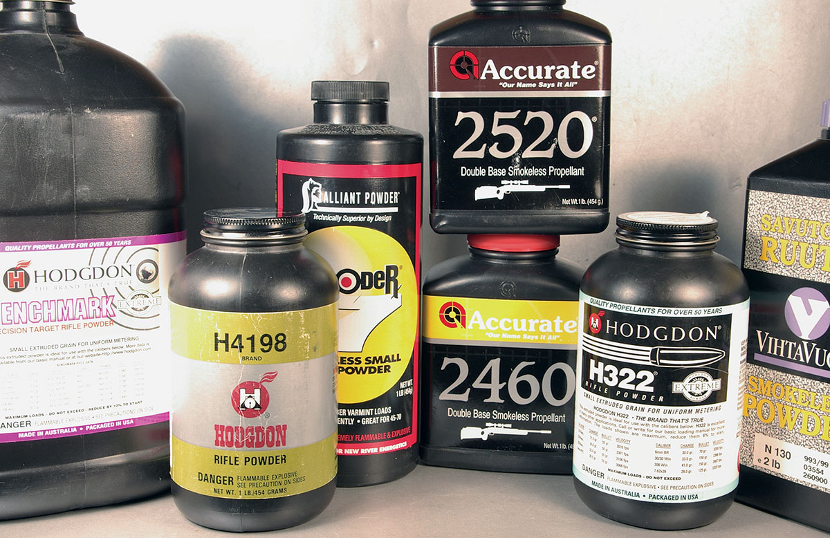 These powders were used to reload the .17 Fireball.