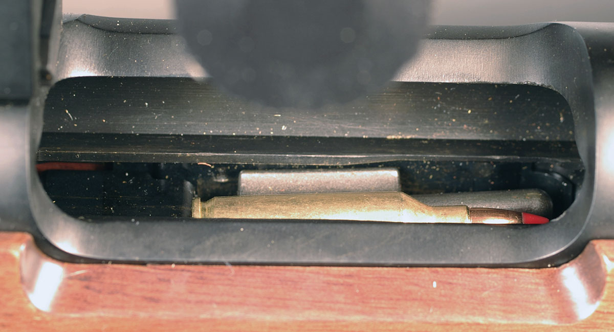 A block is required in the short-action Remington Model Seven for the short cartridge to fit.