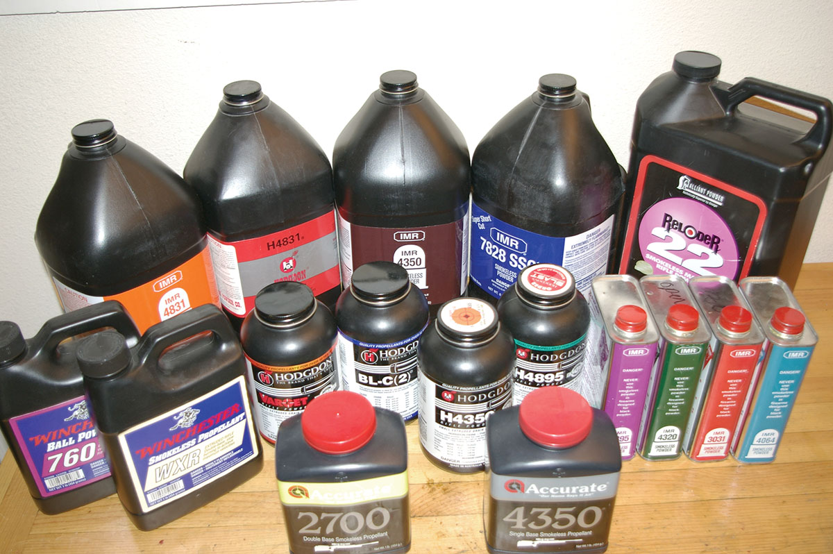 These powders were fired in the .243 WSSM.