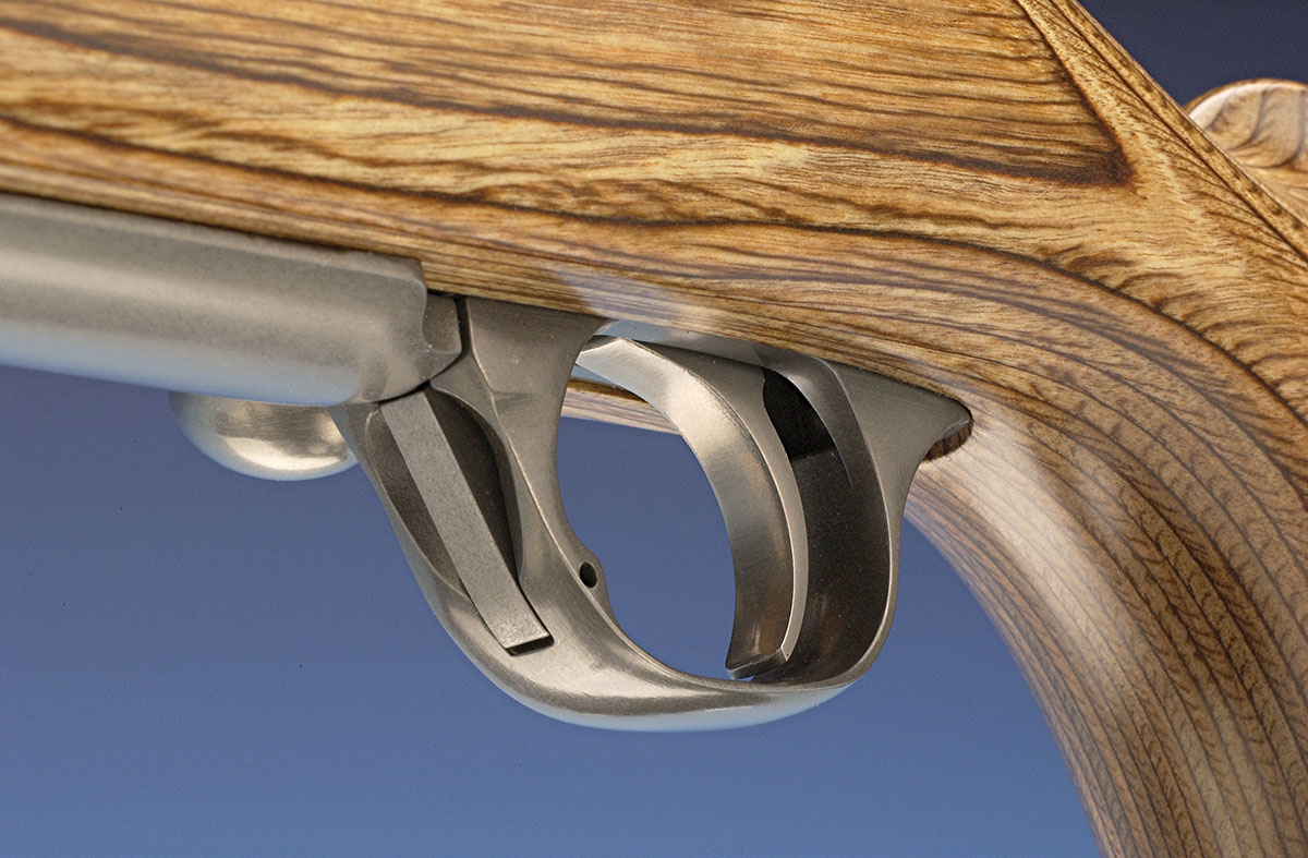 Like all Rugers, the Target rifle includes the drop floorplate and unique lock to keep the magazine from opening at the wrong time.