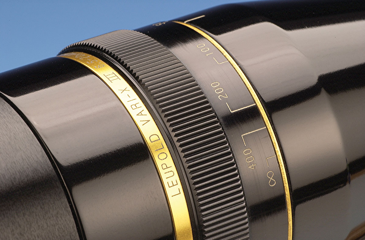 For small game and long distances, this Leupold is equipped with an adjustable objective to keep images sharp at any range.