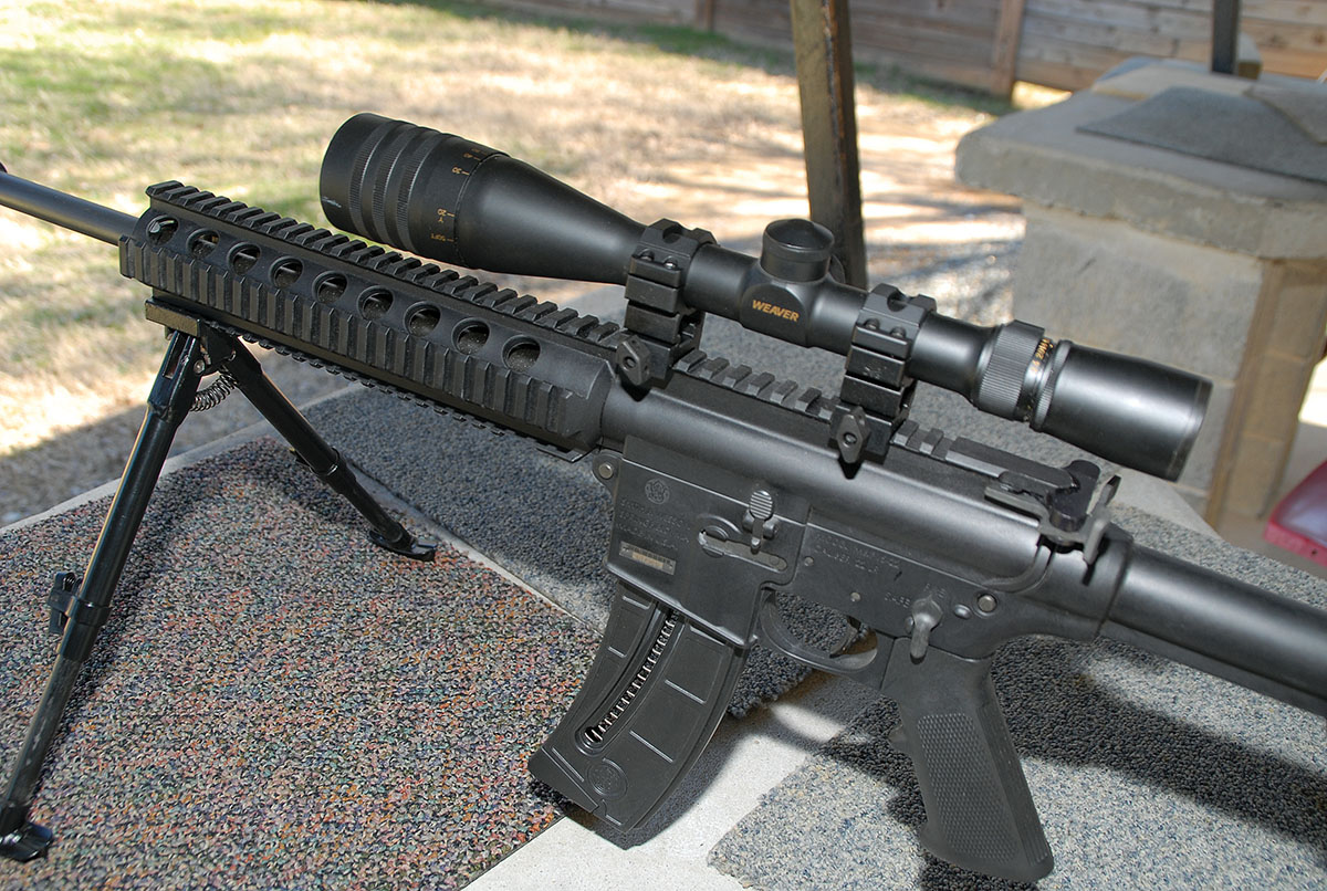 The use of a bipod worked well for recreational shooting and would be a smart choice for varminting.