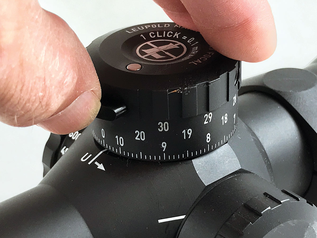 Elevation turrets go hand in hand with reticles that compensate for bullet drop.