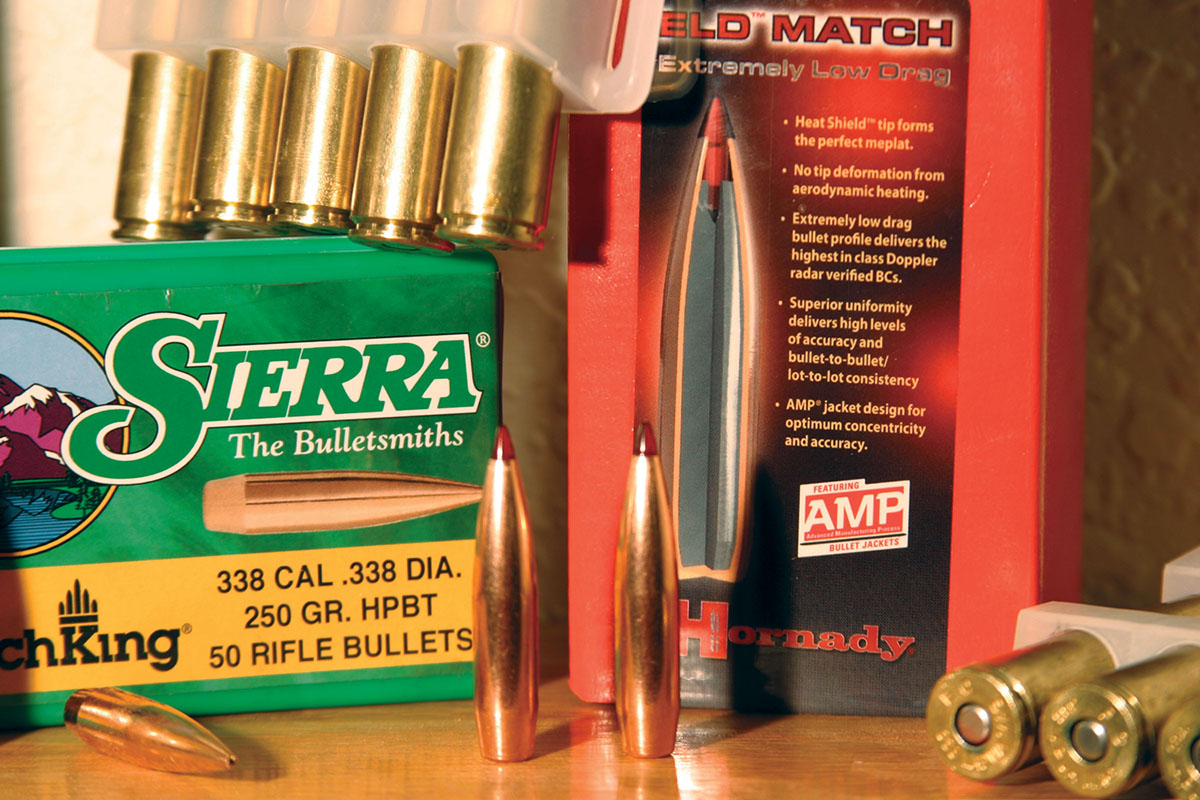 Match bullets are increasingly available in smaller calibers – that’s a good thing. A high-BC bullet hits hard at long range.