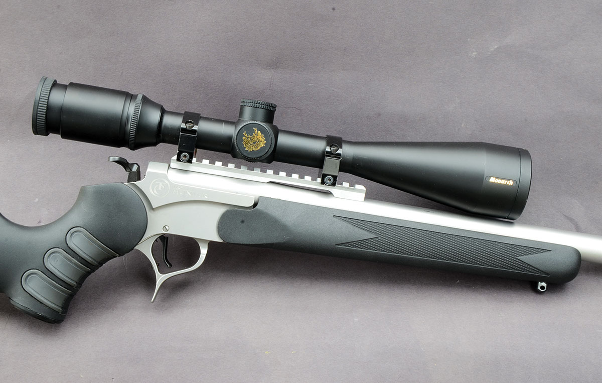 A Nikon Monarch 4-16x scope worked well on the SSK Encore.