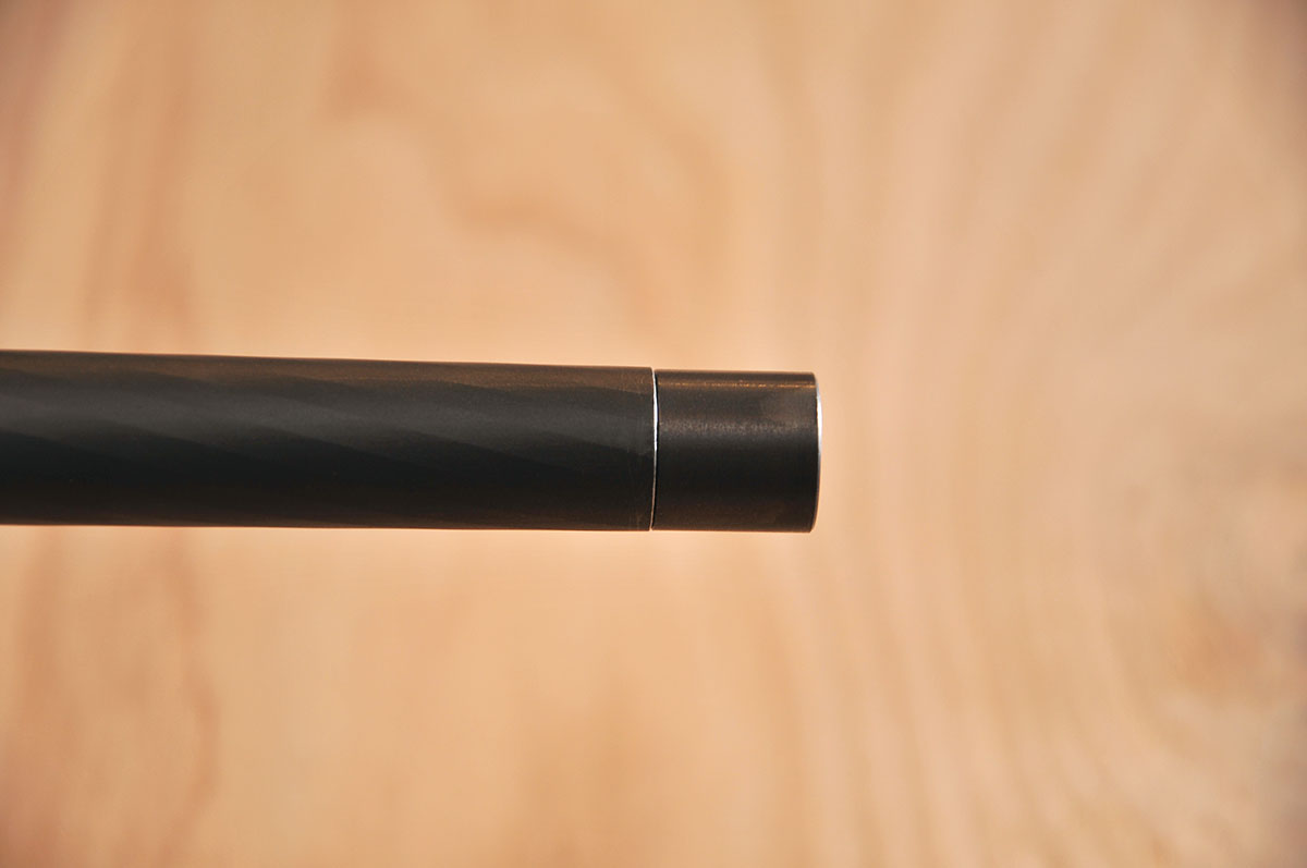 The Steyr Zephyr II can be purchased with or without a threaded muzzle.