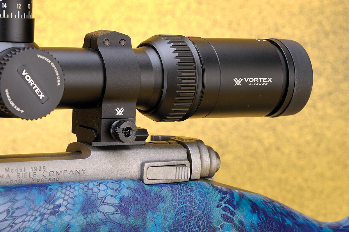 The bolt release is one of the best Stan has seen. It is large enough for winter gloves and positive in operation so the bolt is easily removed.