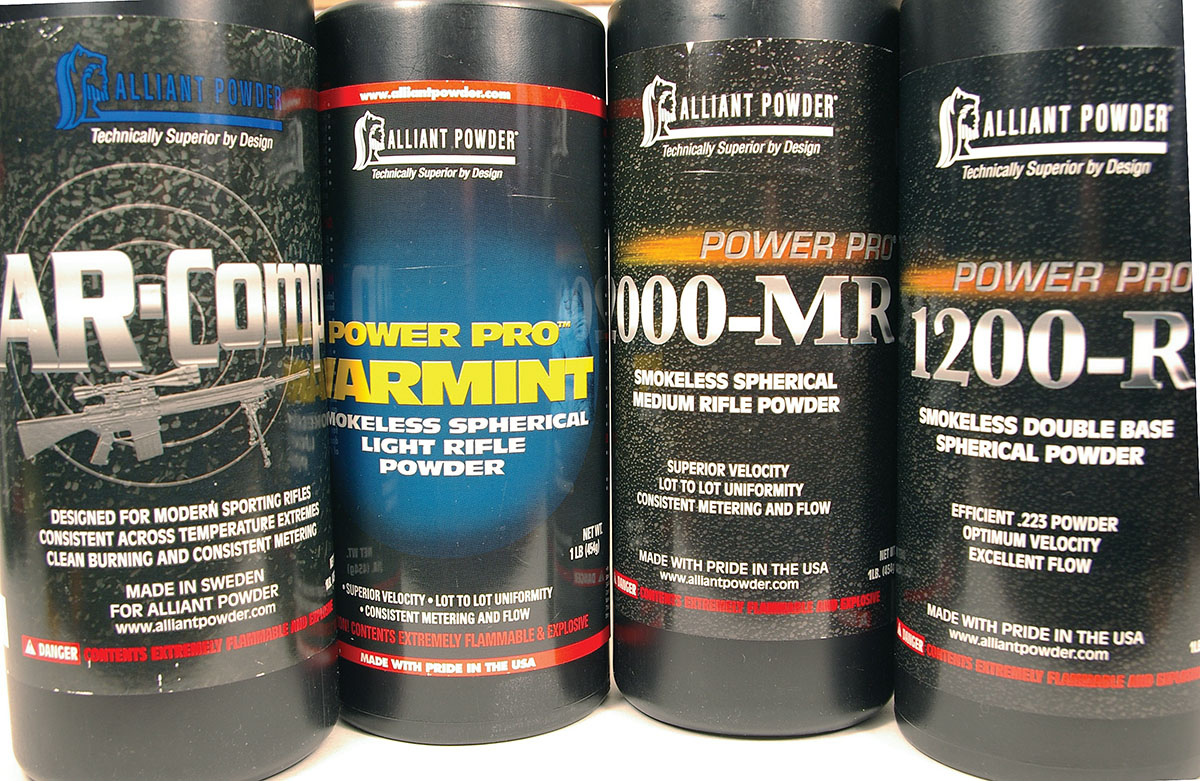 These Alliant powders provide great velocity and accuracy with a variety of bullets.