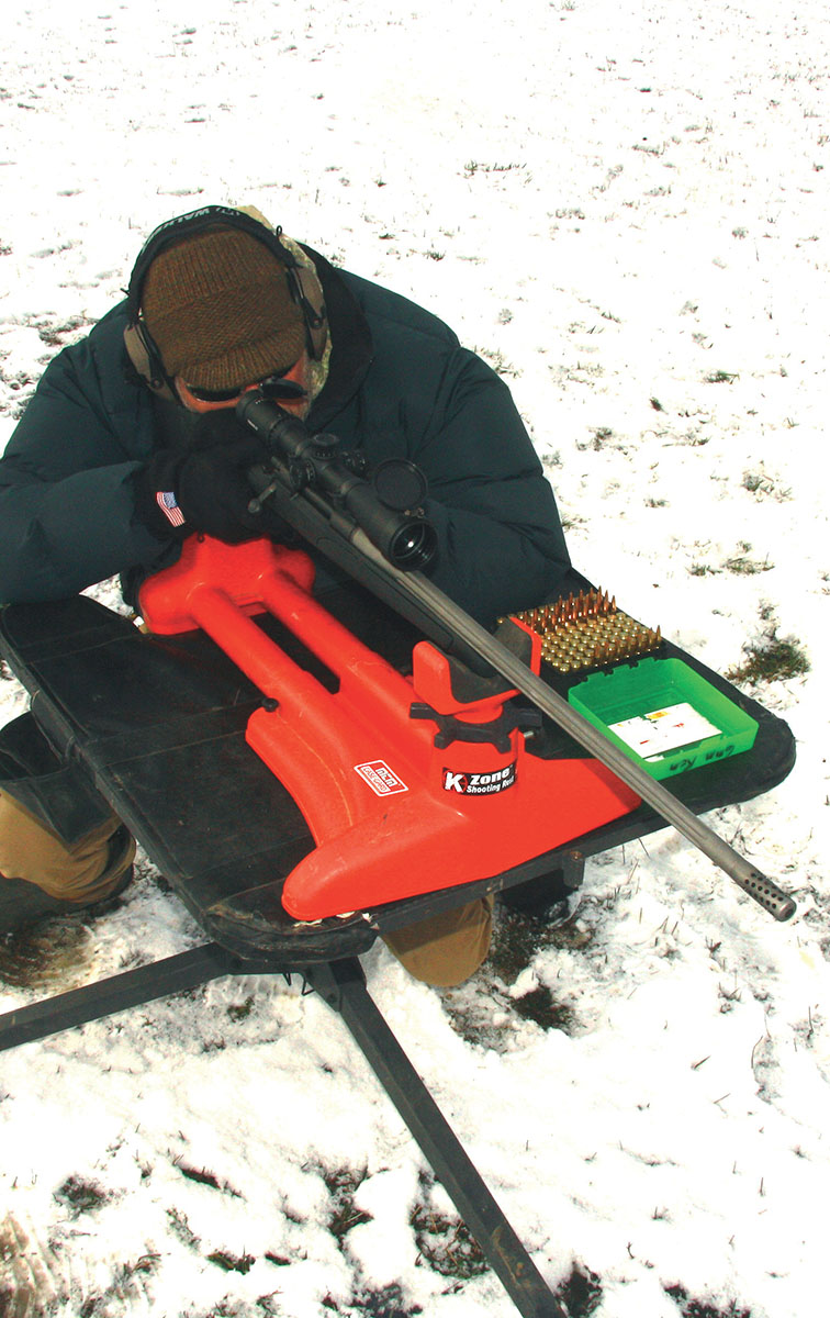 Load testing was conducted in Idaho under less-than-ideal conditions. Despite this, the 6mm Remington and handloads combined for good accuracy.