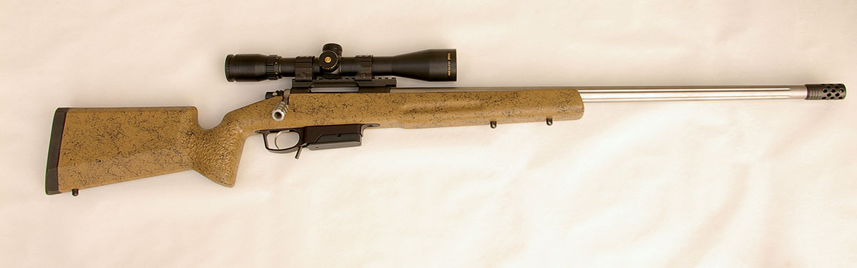Cooper’s Model 22R Raptor features a 26-inch barrel and weighed 10.25 pounds without a scope.