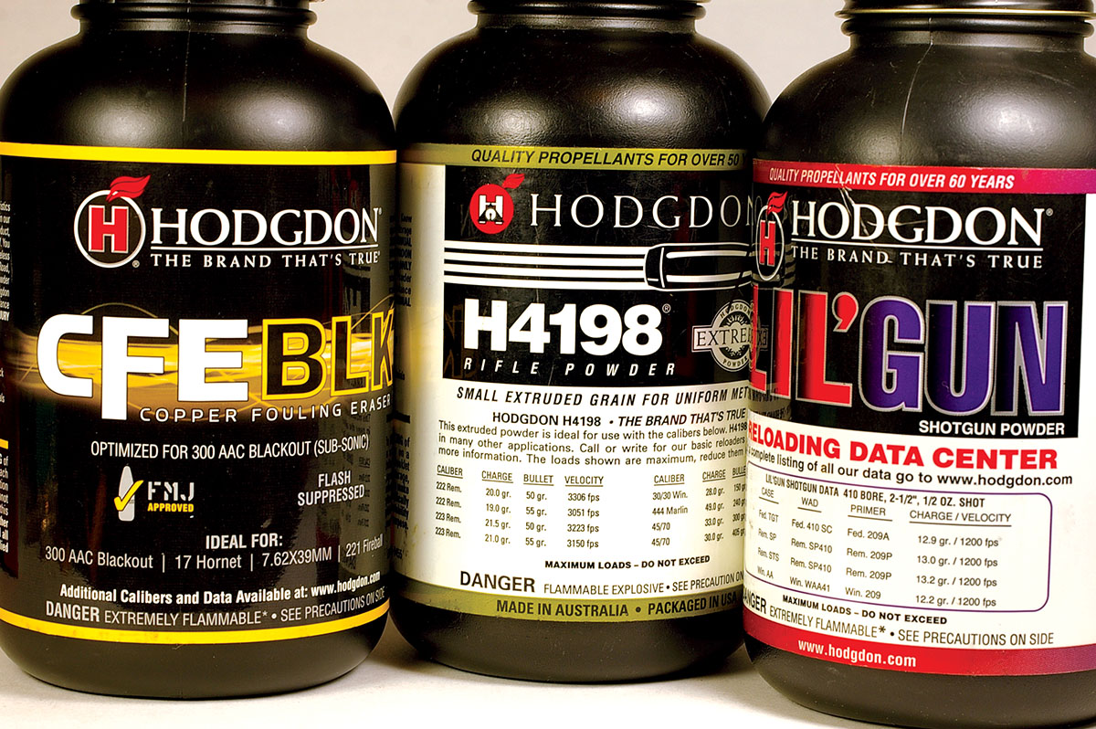 These powders combined with 36-grain Varmint Grenade bullets worked well in the 221 Fireball.