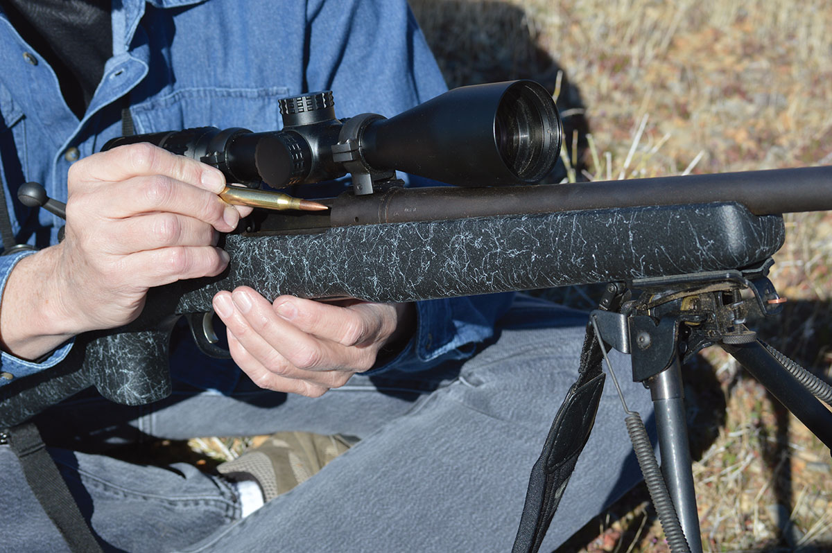 The Model 700 Long Range .25-06 was ideal for long-range shooting at jackrabbits.