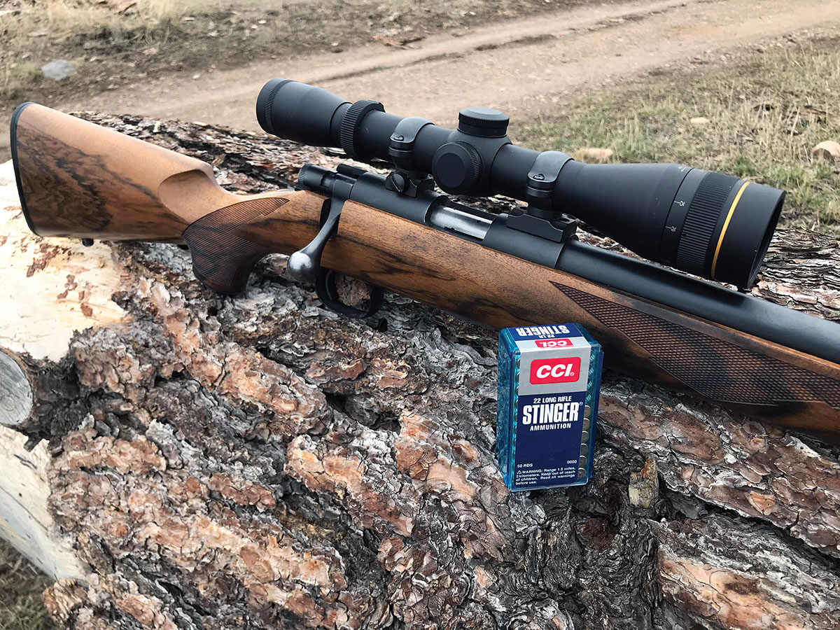 A Cooper Model 57M showed good accuracy shooting a variety of hyper-velocity .22 Long Rifle cartridges.