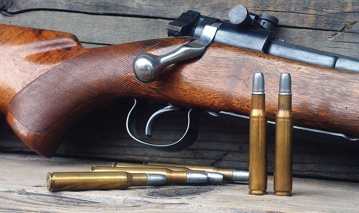 Besides the excellent practice provided by shooting your big-game rifle for varmints, loading light cast bullets or lightweight jacketed bullets designed just for varmints is a great way to keep old, classic rifles shooting. This Model 54 Winchester .30-06 with a vintage Lyman peep sight has digested hundreds of cast bullet loads.