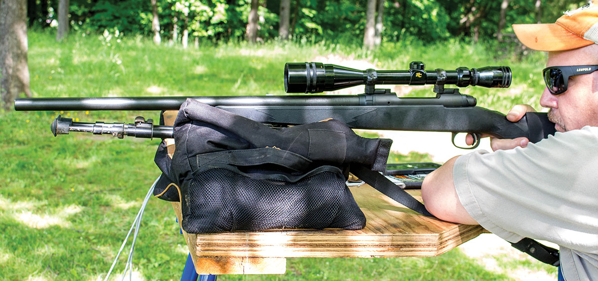 A Savage Model 10 223 Remington was used to test loads.