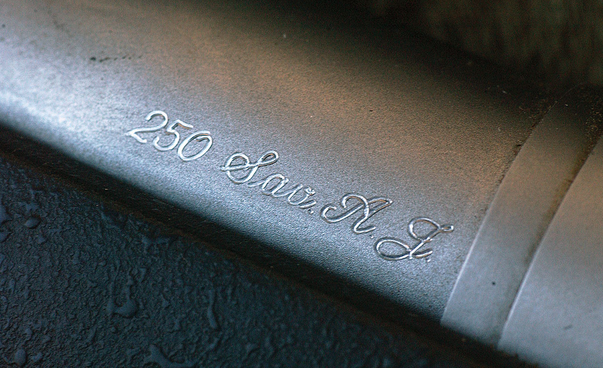 A lot of rifles from the 1930s through the 1950s were rechambered or rebarreled to the Ackley Improved version of the .250 Savage. It is nearly identical in case capacity to modern Creedmoor rounds.