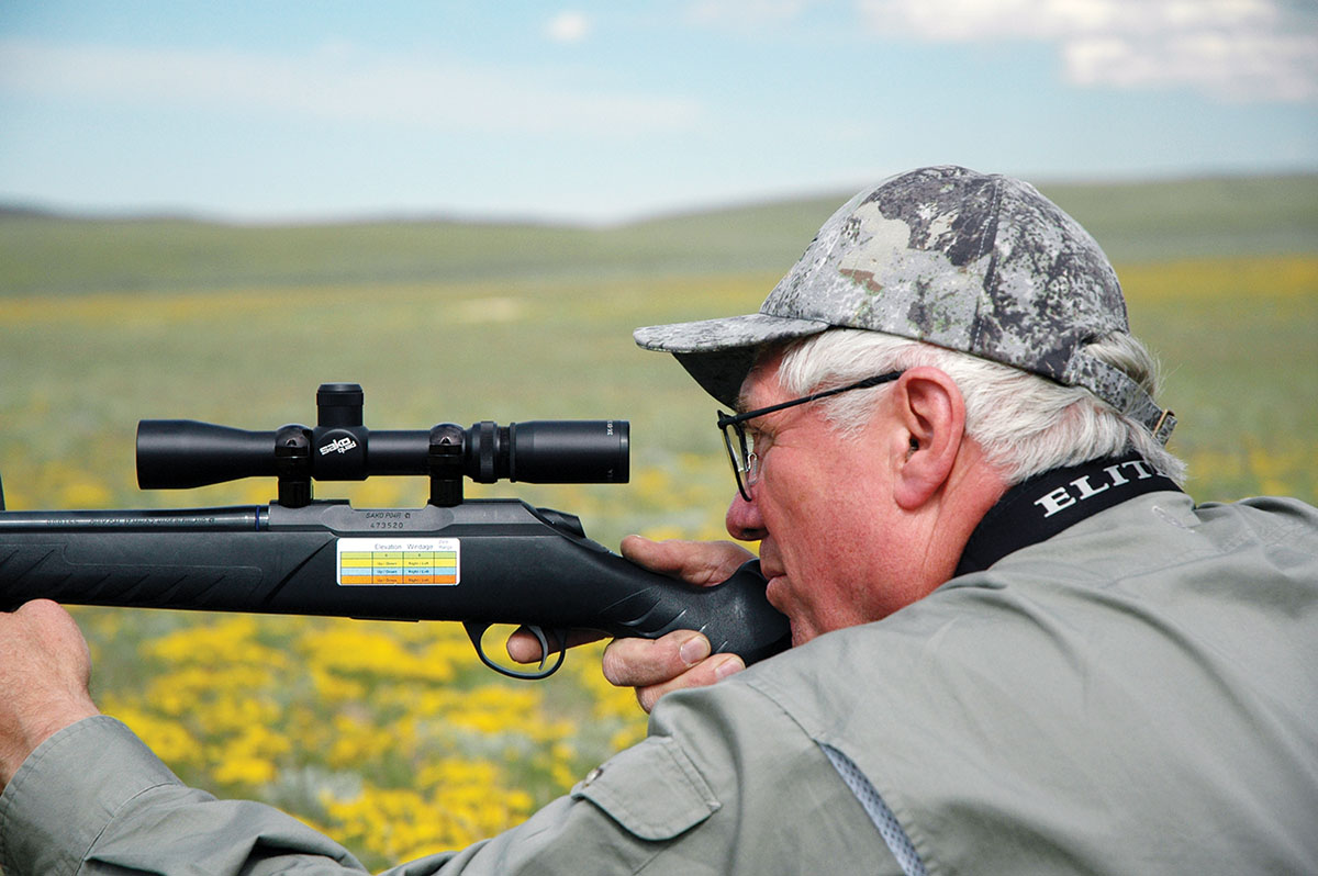 The Burris 3-9x 35mm Quad scope was developed specifically for the Sako Quad rifle, but as explained in the text, Layne has found other uses for it.