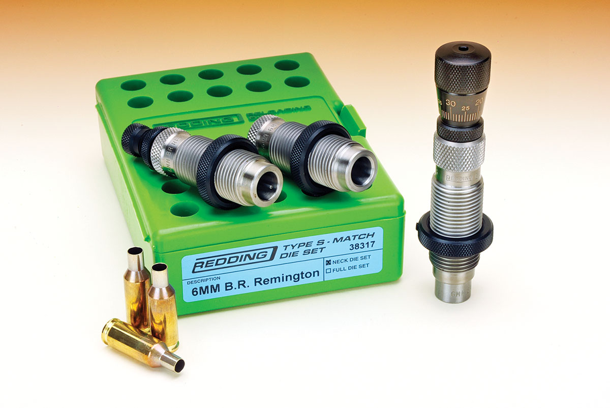 Stan recommends Redding dies, including a die for neck-sizing only, full body sizing and seating bullets with a micrometer adjustment.