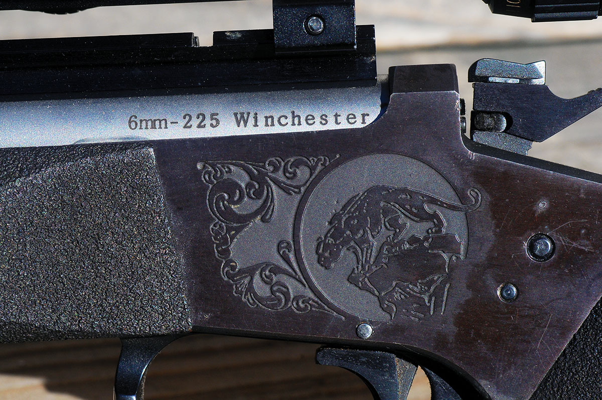 The MGM barrel on the Contender proved to be very accurate. The 6mm-225 cartridge is capable of handling all varminting chores, as well as being completely adequate for game up to the size of deer, given its versatility.