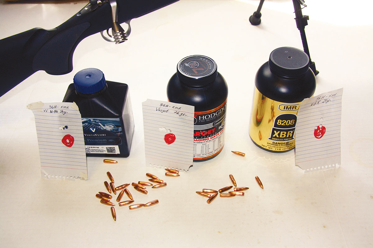 Rocky Mountain Reloading makes the 69-grain 3-Gun Hunter bullet in-house. The 3GH was designed for 3-Gun competition, but it’s also at home as a varmint bullet, as it will open on even small ground squirrels.