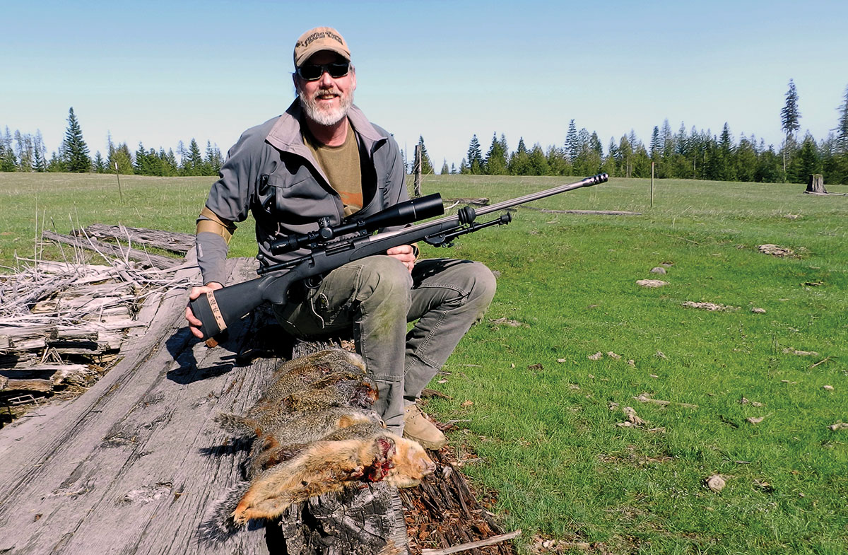 Patrick’s first extreme-range rockchuck rifle was a custom 6mm Remington with a fast-twist barrel to accommodate high-BC bullets.