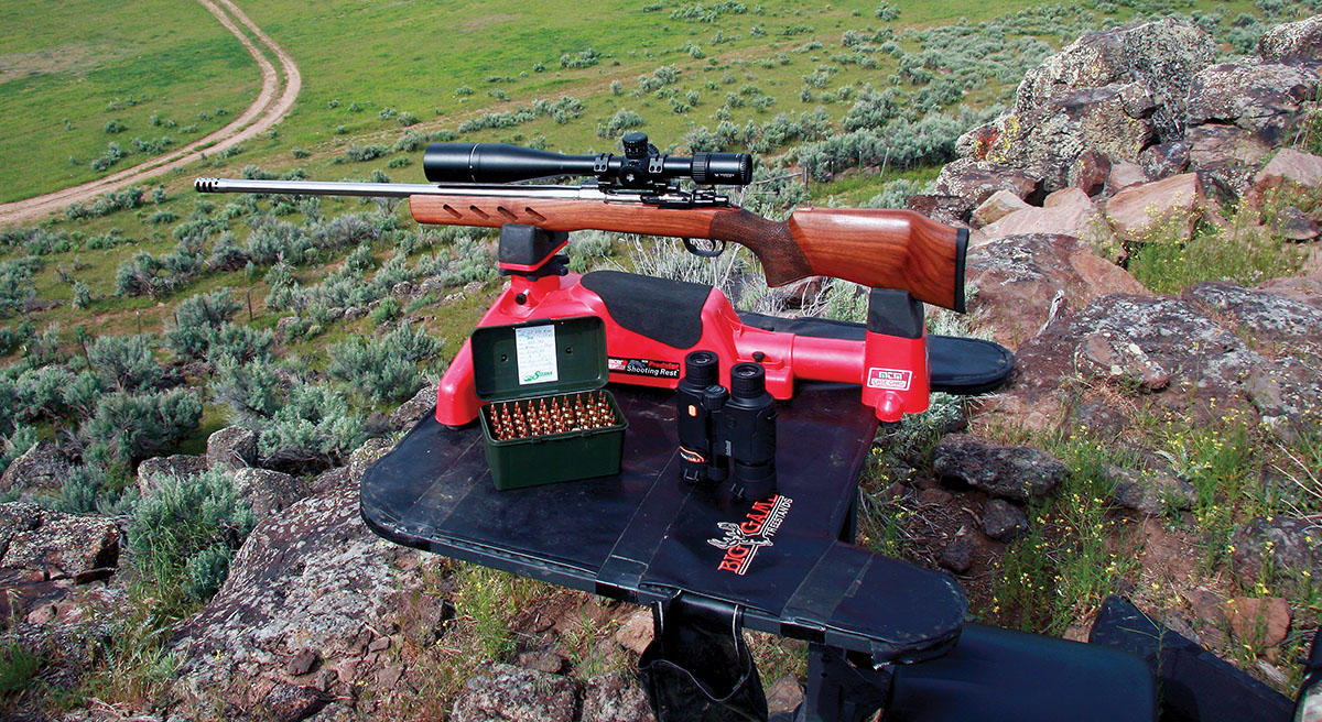 Using a first focal plane reticle for range judging isn’t necessary in varmint shooting. Second focal plane scope crosshairs are super fine at the highest magnifications.