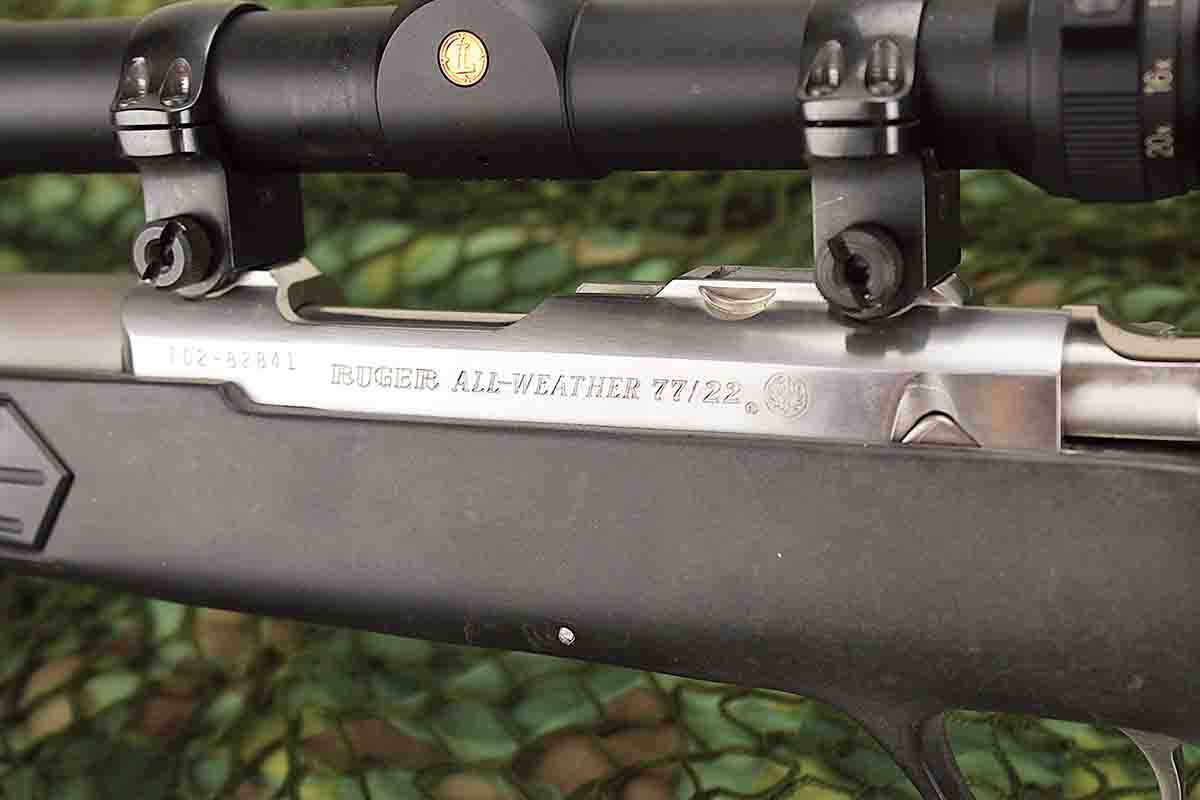The rifle started as an All-Weather version of Ruger’s Model 77/22.