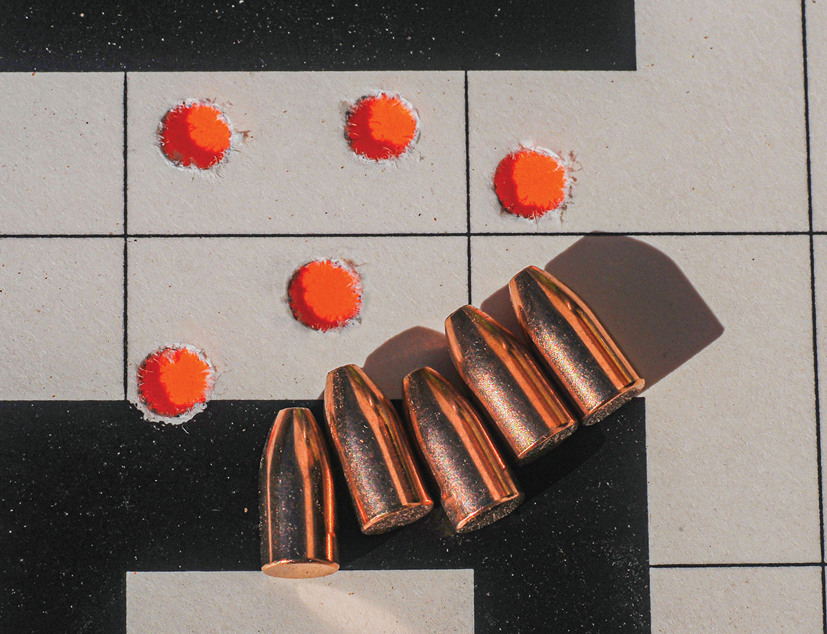 The stubby Speer 30-grain TNT Green bullet produced mediocre accuracy out of the .223 WSSM.