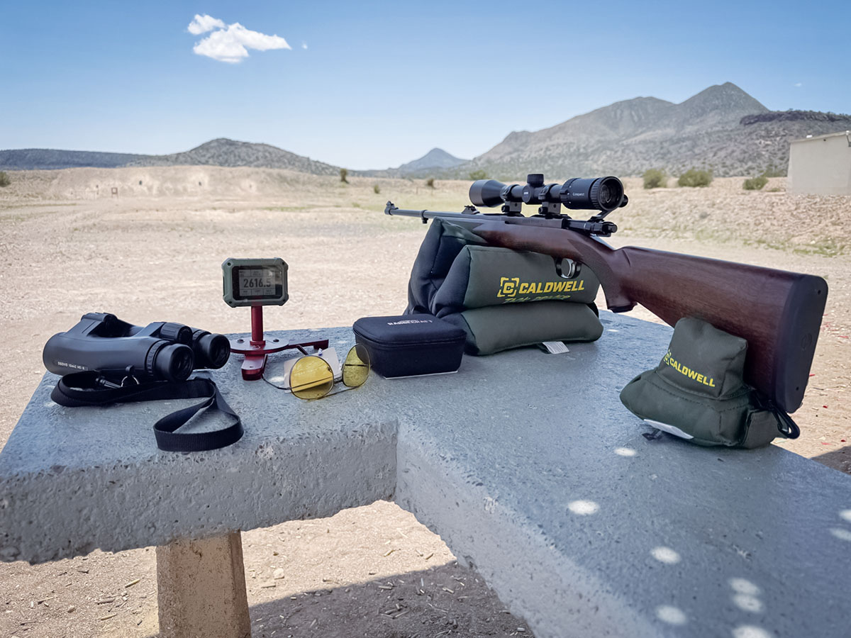 The rifle and various loads of ammunition proved to be plenty accurate for varmint hunting.