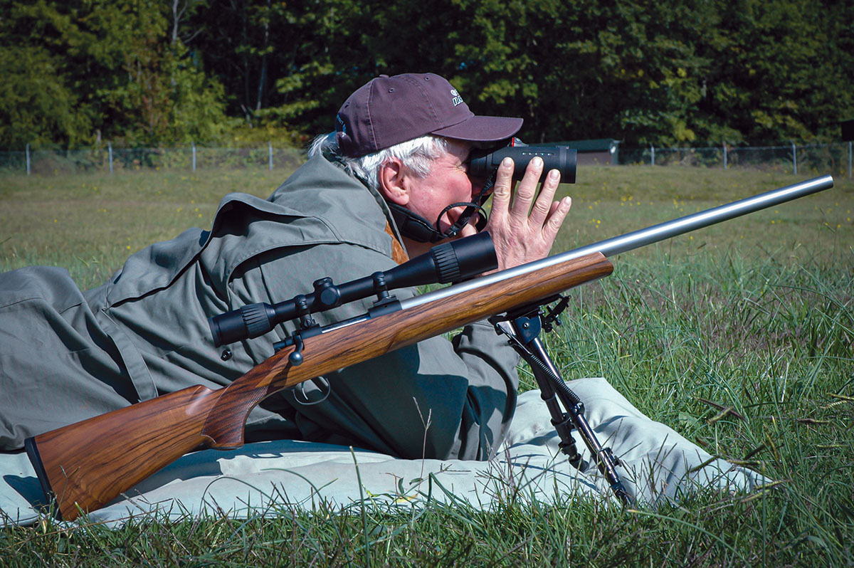 Staying with the .17-caliber but greatly increasing effective range, this Cooper Model 21 in 17 Remington shoots flat, kicks light and is a pleasure to shoot.