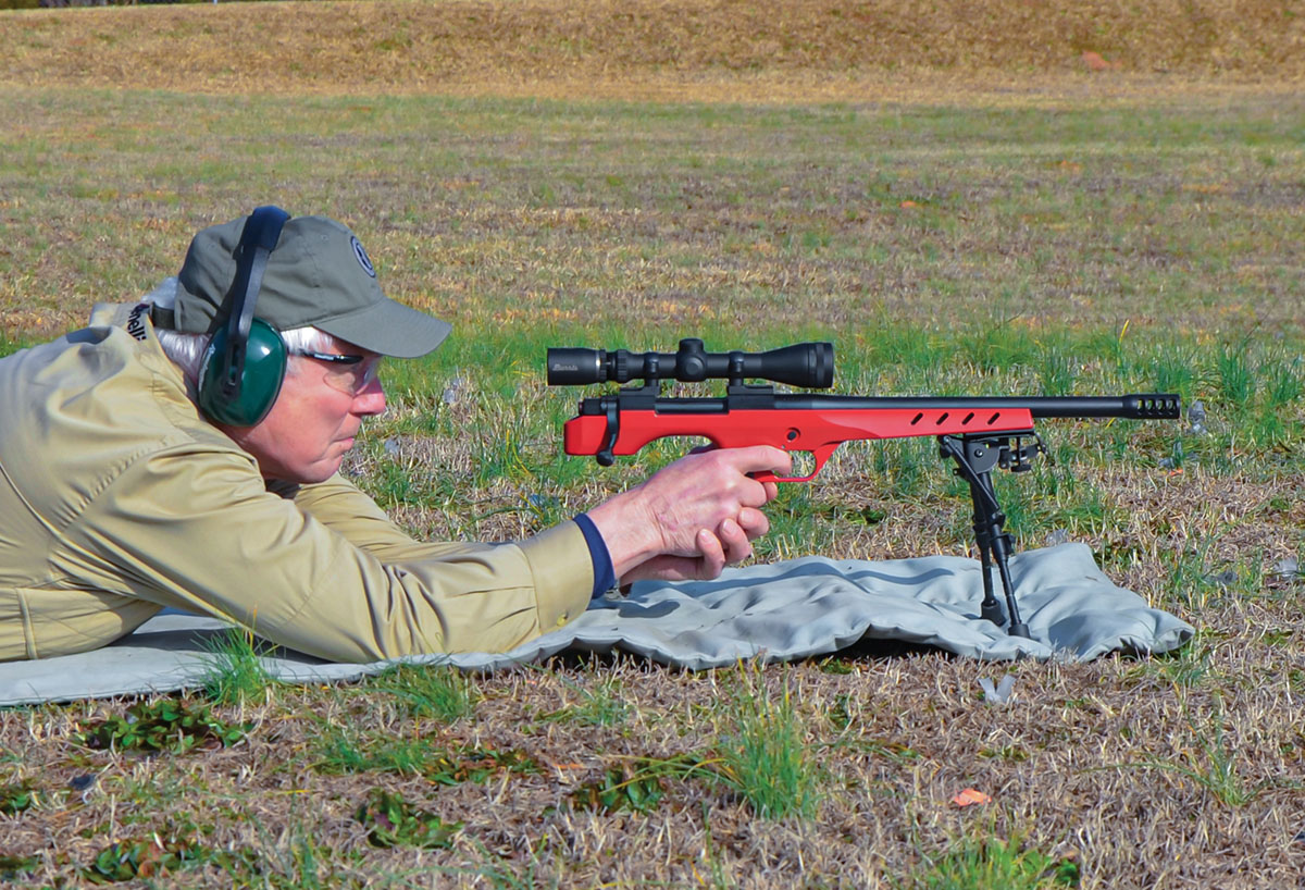 No all-around varmint shooting battery is entirely complete without at least one long-range handgun. When the original version of the Nosler single-shot handgun on the Model 48 rifle action was introduced back in 2018, it was called the Custom Handgun, and this one is in 6.5 Creedmoor. It is known today as the Model 48 Independence, and among its available cartridge options, the 22 Nosler is the logical choice for picking off varmints.