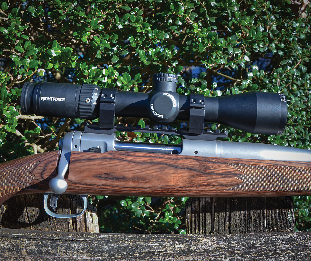 The E.R. Shaw Mark VII rifle is on a blueprinted Savage 110 action.