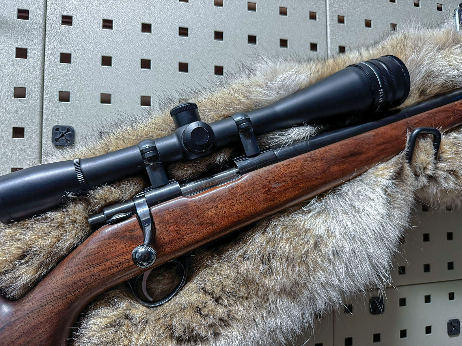 The 223 Sako L461 with Sightron SII Target 36x42 BRD competition scope.